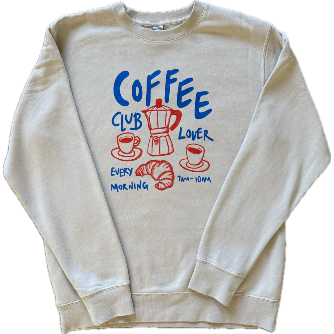 Coffee Club Crewneck
