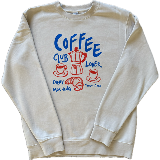 Coffee Club Crewneck